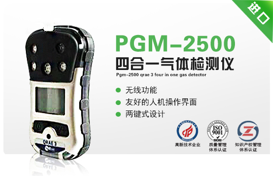 PGM-2500 QRAE 3 四合一氣體檢測(cè)儀